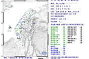 台南楠西一早又搖了！06：01規模5.1「極淺層地震」