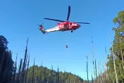 阿溪縱走扭傷腳踝！男夜宿水漾森林待救援　今吊掛下山