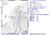 地牛又翻身！台南東山15:56規模「3.4極淺層地震」　最大震度2級