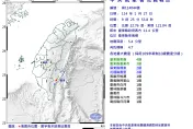 台東也在搖！09:25爆4.7地震　最大震度4級