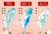 明起變天！2/1「半個台灣有雨」　開工日迎冷氣團