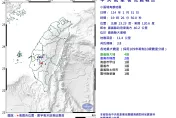 震不停！嘉義大埔19:26爆規模3.8「極淺層地震」　最大震度4級