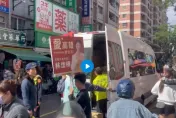 賓士小巴霸佔馬路　林岱樺道歉了：支持者違停將舉發繳罰款