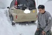 史丹利雪地爆意外！開車打滑「急撞山壁」　驚曝：只有2種選擇