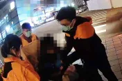 影/紐西蘭男流落南港街頭慘成遊民！警急救援助返國