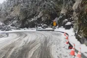 雪天難行！合歡山翠峰至大禹嶺路段　今18時起預警性封閉