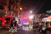 燒肉店整間燒掉！雲林斗六嚴重火警　12人驚逃