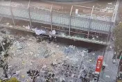 台中新光三越氣爆釀死傷　賴清德急發聲：不要靠近事故地點