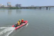 中興橋下「紅褲女浮屍」趴在水面上！身分仍不明