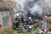 十分老街火警波及鐵路　台鐵：午後恢復正常營運