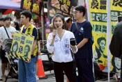 李明璇「罷綠行動連署站」超夯！嗨喊：一起推倒綠色高牆