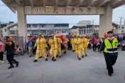 白沙屯媽祖凌晨5點停駕東明國中　校長：非常感動