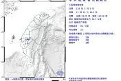 地牛翻身！台南六甲17:22規模3.3極淺層地震　3縣市有感