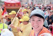 白沙屯媽祖進香送暖！沈建豪當志工「發6萬份餐點」被認出
