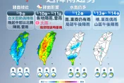 雷雨炸全台！　母親節全台有雨「防劇烈天氣」
