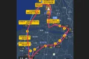 媽祖進香路線「畫出大愛心」！　信眾感動：用愛包圍我們