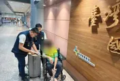 影/通緝犯貪高薪淪豬仔！赴泰跳樓逃生雙腿骨折　坐輪椅返台