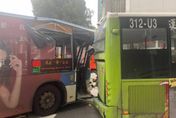 影/北市「公車撞公車」輾斃1婦　23歲女駕駛對「肇事過程」：失憶了