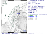 東部海域06:14規模4.2地震　最大震度3級