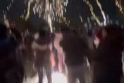 影/台中跨年煙火驚變「天火焚城」　直擊落焰傷人