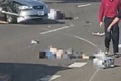 影/國1北向372.9k大小車追撞！「50歲男全身骨折身亡」