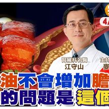 吃太油跟膽固醇飆高無關 真正可怕的是"超級加工食品" ft.江守山【#小麥的健康筆記】@中天電視CtiTv  @健康我加1CtiHealthyme