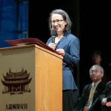 蕭美琴因黃仁勳出席世壯運開幕？總統府急回應：無其他考量