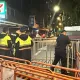 快訊/避免立法院外群眾入侵　警方架鐵欄杆封閉鎮江街