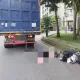 快訊/淡水死亡車禍！28歲騎士自摔　慘遭大貨車輾爆頭