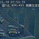 國道清晨嚴重車禍！國1高架北向49.6k「3車撞一團」　回堵時速跌破40