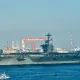 美軍航艦空窗期結束　華盛頓號航艦重返日本橫須賀