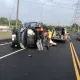 嘉義離奇案！小貨車車軸突斷裂釀翻覆　車體慘分解