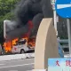 影/員林車禍「救護車陷火海」畫面曝　目擊者：聽到爆炸聲