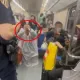 台鐵列車驚見「穢言法師」！光頭女狂咒罵警：你家死光光