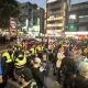 朱立倫奔中正一分局群眾鼓譟　警方大聲公回應