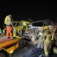 國1仁德段深夜重大車禍！「7車連環撞」釀5人輕傷