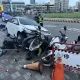 台中8車嚴重事故！43歲婦酒駕釀禍　破碎現場直擊