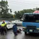 淡水機車對撞水泥車　騎士全身多處擦傷送醫