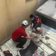 台南60歲工人施工從4樓摔落2樓　腿部開放性創傷送醫