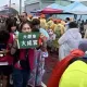 影/白沙屯媽回鑾途中遇「大罷免大成宮」　巧合「倒退轉向繞過」