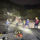 影/花蓮八里灣溪水暴漲！23人受困驚魂整夜　救援畫面曝