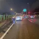 雨天路滑！國3霧峰段4車連環追撞　7人驚魂送醫幸輕傷