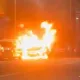 影/台南嚴重6車火警！「計程車突爆燃」巨型火球畫面曝