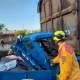 影/台中貨車駕駛「變形身亡」最新！晨運男驚恐直擊