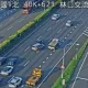 國1林口段2車追撞佔中線　北上塞爆時速剩30