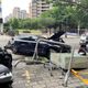 三重轎車爆衝人行道！中華電信電箱遭撞毀　駕駛：撿物品