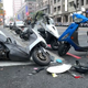 凌晨出門做生意「猛撞14機車」　台中男被逮稱：眼睛不好