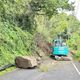 大雪山林道路13.3公里處土石滑落　唯一通路全面阻斷