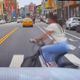 太驚險！台南女童騎單車突加速　下秒「鬼切」闖快車道嚇瘋駕駛