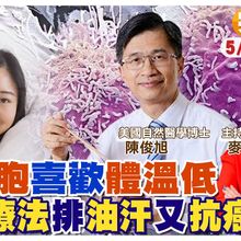癌細胞喜歡體溫低 春捲療法讓你排油汗.抗老化 ft.陳俊旭博士【#小麥的健康筆記】‪@中天電視CtiTv  ‪@健康我加1CtiHealthyme